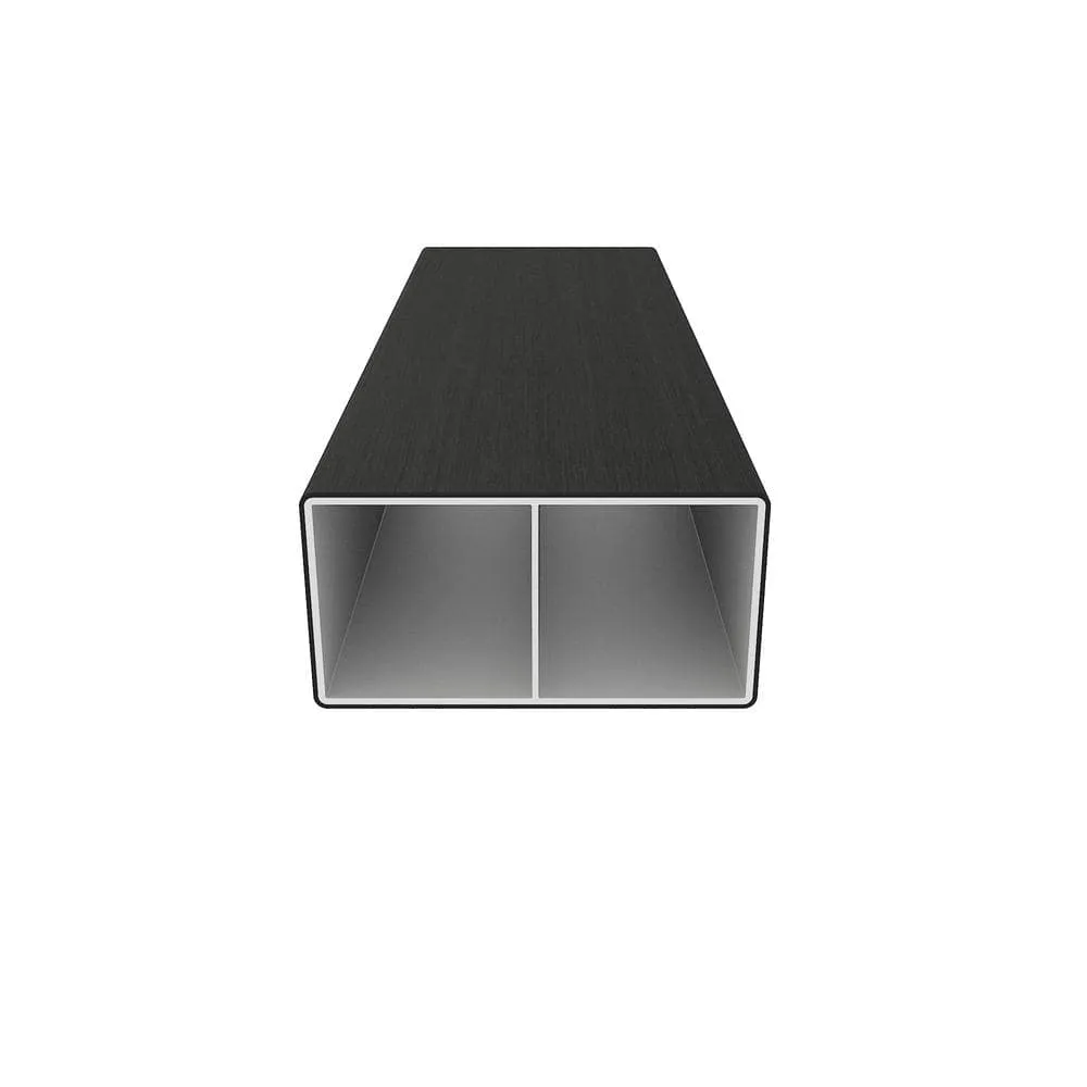 NewTechWood Alusions 2 in. x 4 in. x 144 in. Coextruded Indian Ebony Wood Composite Aluminum Beams, photo 4 of 6