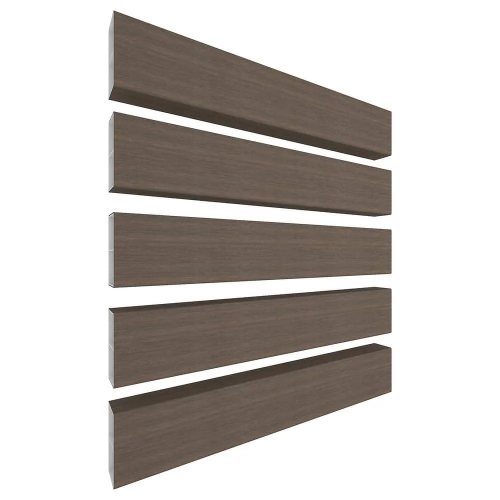 NewTechWood Alusions 2 in. x 4 in. x 144 in. Coextruded Brazilian Ipe Wood Composite Aluminum Beams, photo 5 of 6