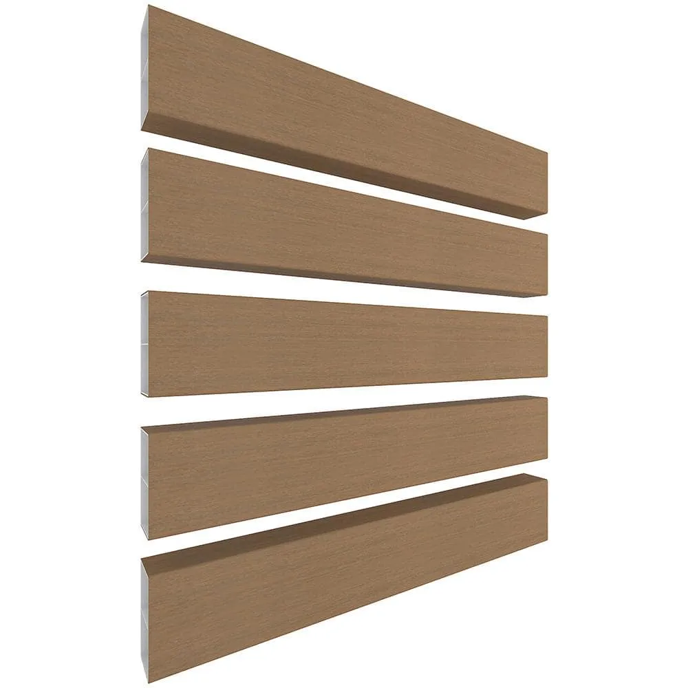 NewTechWood Alusions 2 in. x 4 in. x 144 in. Coextruded Peruvian Teak Wood Composite Aluminum Beams, photo 5 of 6
