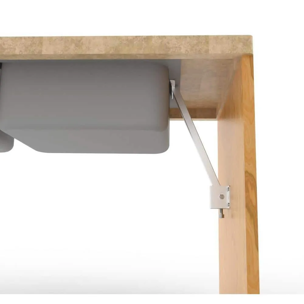 Numhew Undermount Sink Repair Kit with Adjustable Steel Brackets, photo 7 of 7