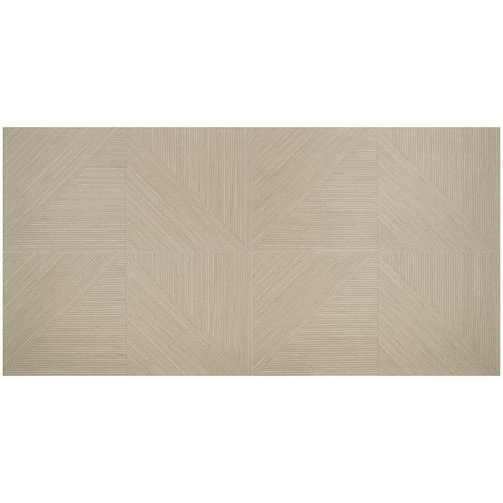 Ivy Hill Tile Luxury Ribbed Oak 23.62 in. x 47.24 in. Matte Porcelain Wall Tile (15.49 sq. ft./Case), photo 8 of 10
