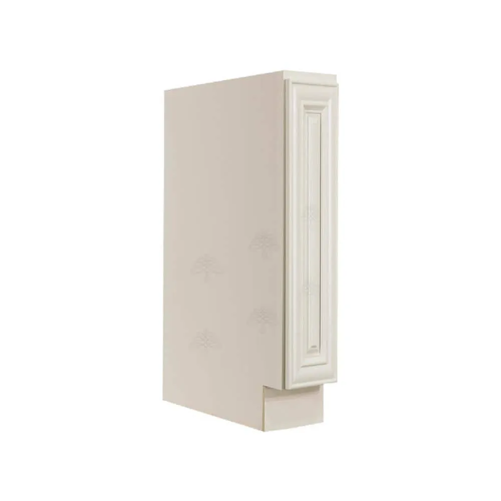 LIFEART CABINETRY Princeton Assembled 6x34.5x24 in. Base Spice Drawer Cabinet in Off-White, photo 3 of 7