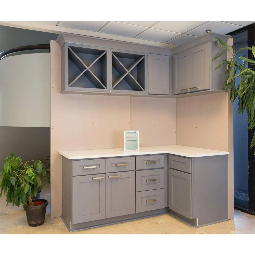 LIFEART CABINETRY Princeton Assembled 36 in. x 24 in. x 24 in. 2-Door Wall Cabinet with 1-Shelves in Off-White, photo 2 of 8