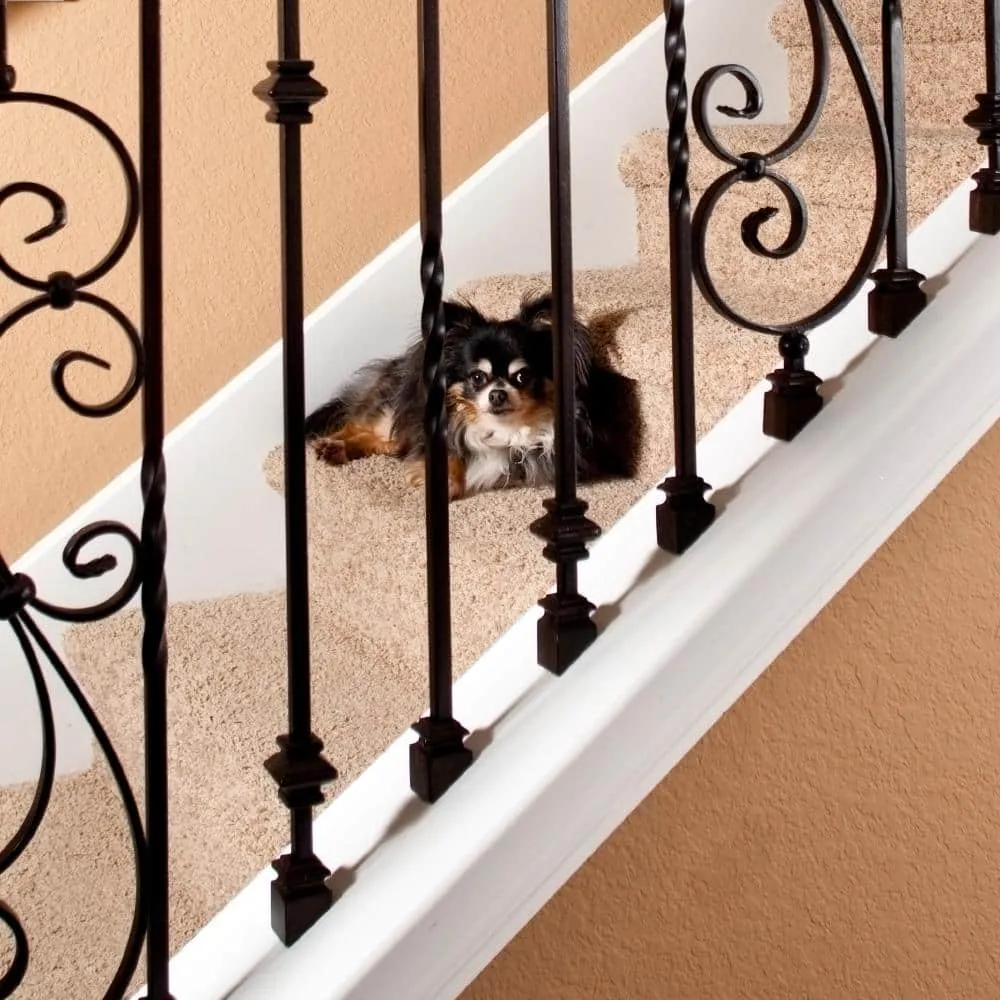 EVERMARK Stair Parts 1/2 in. Oil Rubbed Bronze Angled Metal Shoe for Stair Remodel, photo 2 of 4