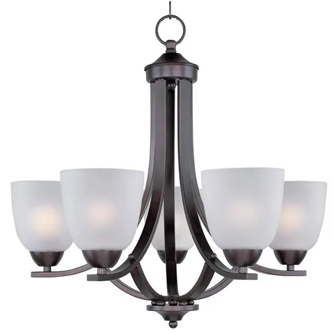 Axis 5-Light Oil Rubbed Bronze Chandelier