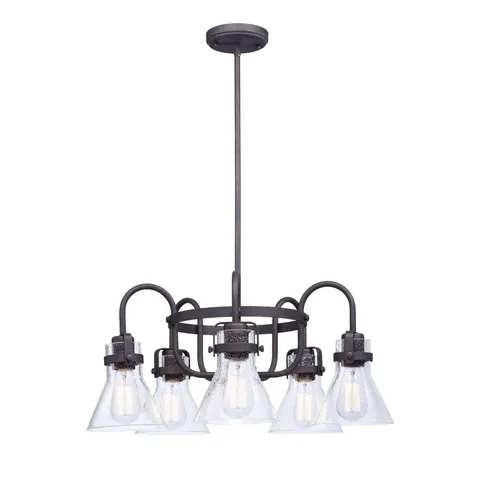 Seafarer 5-Light Oil Rubbed Bronze Chandelier