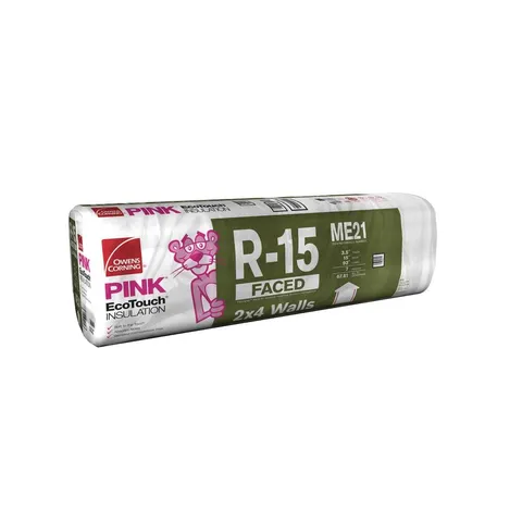EcoTouch R-15 Kraft Faced Fiberglass Insulation Batt
