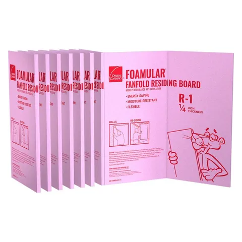FOAMULAR R-1 Extruded Polystyrene Fanfold Underlayment Insulation