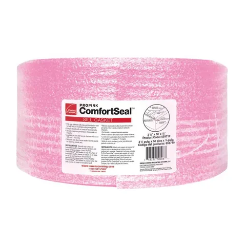 FoamSealR 1/4 in × 3-1/2 in × 50 ft Sill Plate Gasket