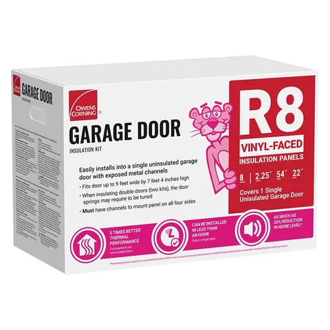 Garage Door Fiberglass Insulation Kit