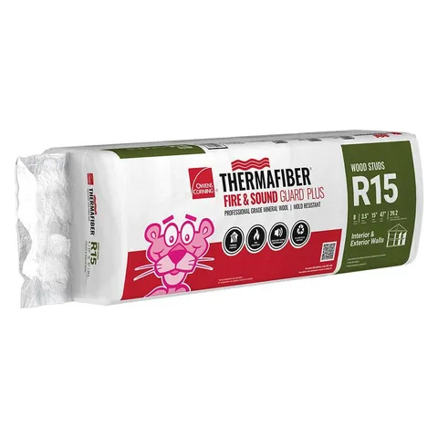 R-15 Thermafiber Fire and Sound Guard Plus Mineral Wool Insulation Batt