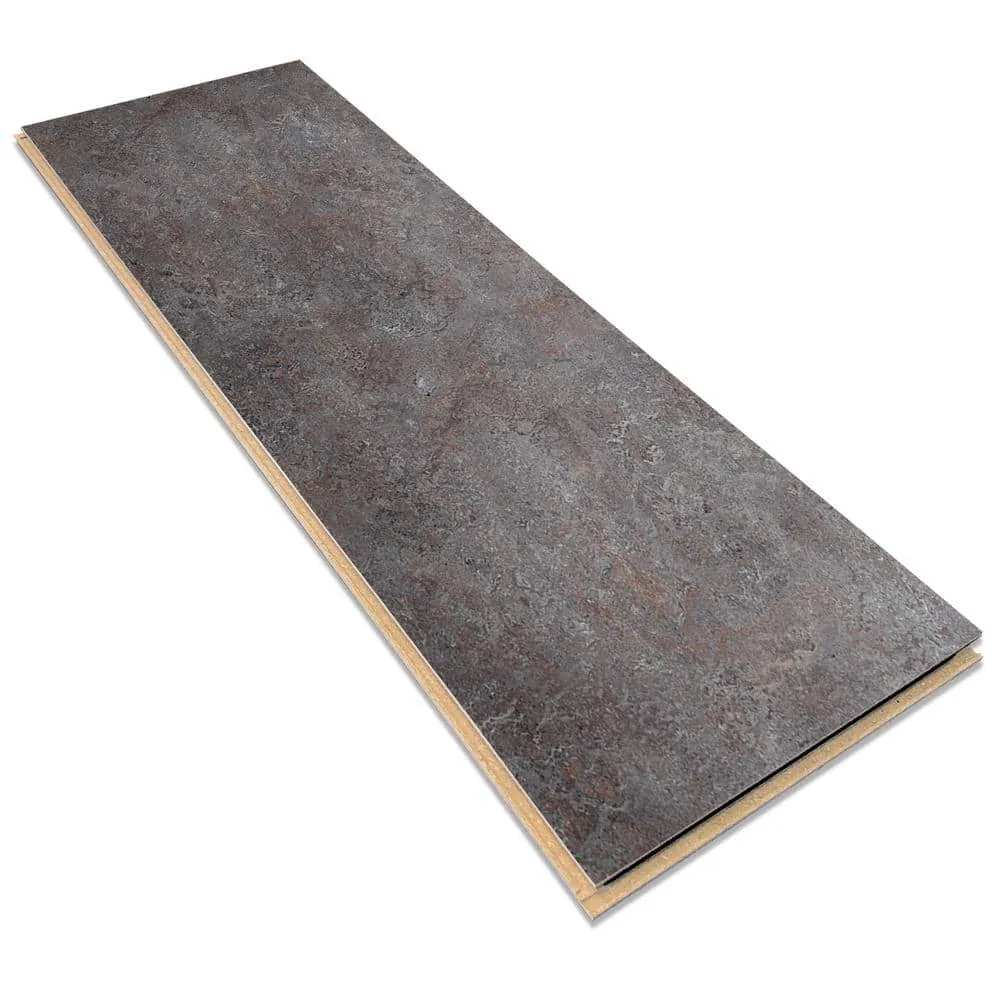 Marmoleum Cinch Loc Seal Oyster Mountain 9.8 mm T x 11.81 in. W x 35.43 in. L Laminate Flooring (20.34 sq. ft./case), photo 3 of 6