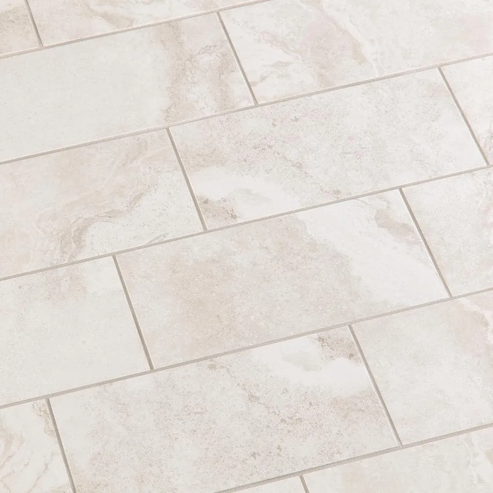 Daltile Canyon Gate Oyster White Matte 12 in. x 24 in. Glazed Porcelain Floor and Wall Tile (15.6 sq. ft./Case), photo 5 of 8