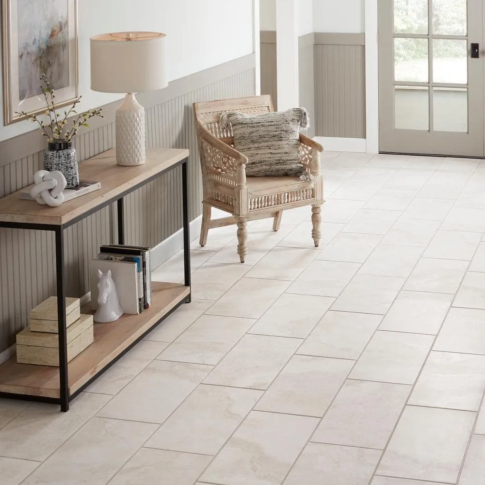 Daltile Canyon Gate Oyster White Matte 12 in. x 24 in. Glazed Porcelain Floor and Wall Tile (15.6 sq. ft./Case), photo 2 of 8