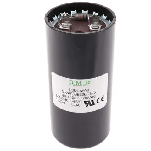 P281-1460 330V Round Start Capacitor, 145-174 MFD