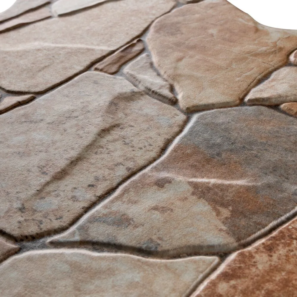 Merola Tile Attica Beige 16-7/8 in. x 16-7/8 in. Ceramic Floor and Wall Tile (14.15 sq. ft. / Case), photo 5 of 8