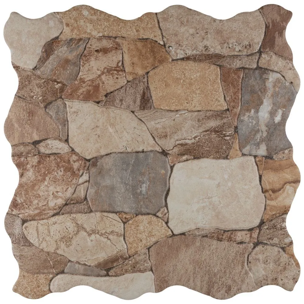 Merola Tile Attica Beige 16-7/8 in. x 16-7/8 in. Ceramic Floor and Wall Tile (14.15 sq. ft. / Case), photo 7 of 8