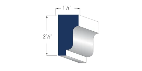 Crown Moulding 1-1/8 in × 2-1/4 in × 16 ft