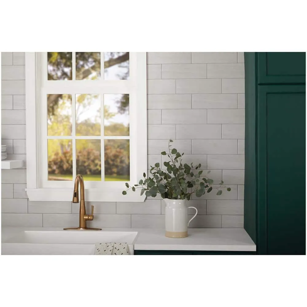Marazzi Modern Renewal Parchment 4-1/4 in. x 12 in. Glazed Ceramic Wall Tile (10.64 sq. ft. per case), photo 6 of 6