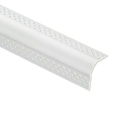 6 in × 10 ft PVC Bullnose Drywall Corner Bead