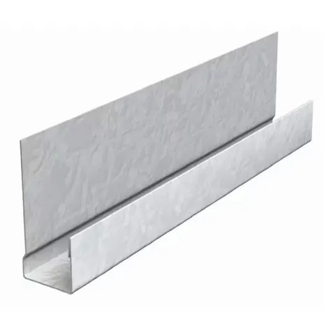 5.75 in × 10 ft Galvanized Steel Drywall J-Trim
