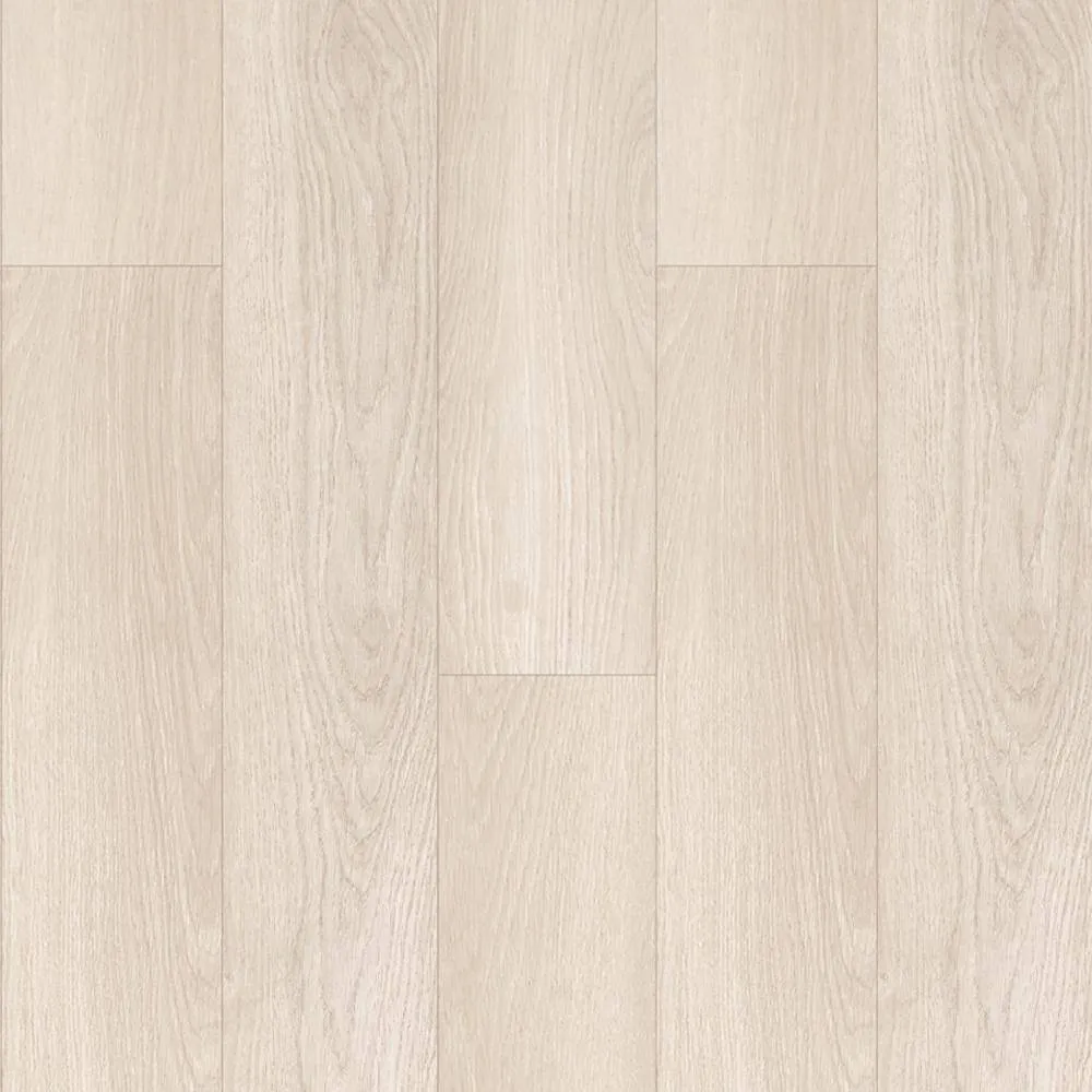 Dekorman Proteco+ Platinum White Oak EIR 12mm T x 6.41" W Uniclic HDF AC4 Waterproof Laminate Wood Flooring (848 sq. ft./pallet), photo 5 of 5