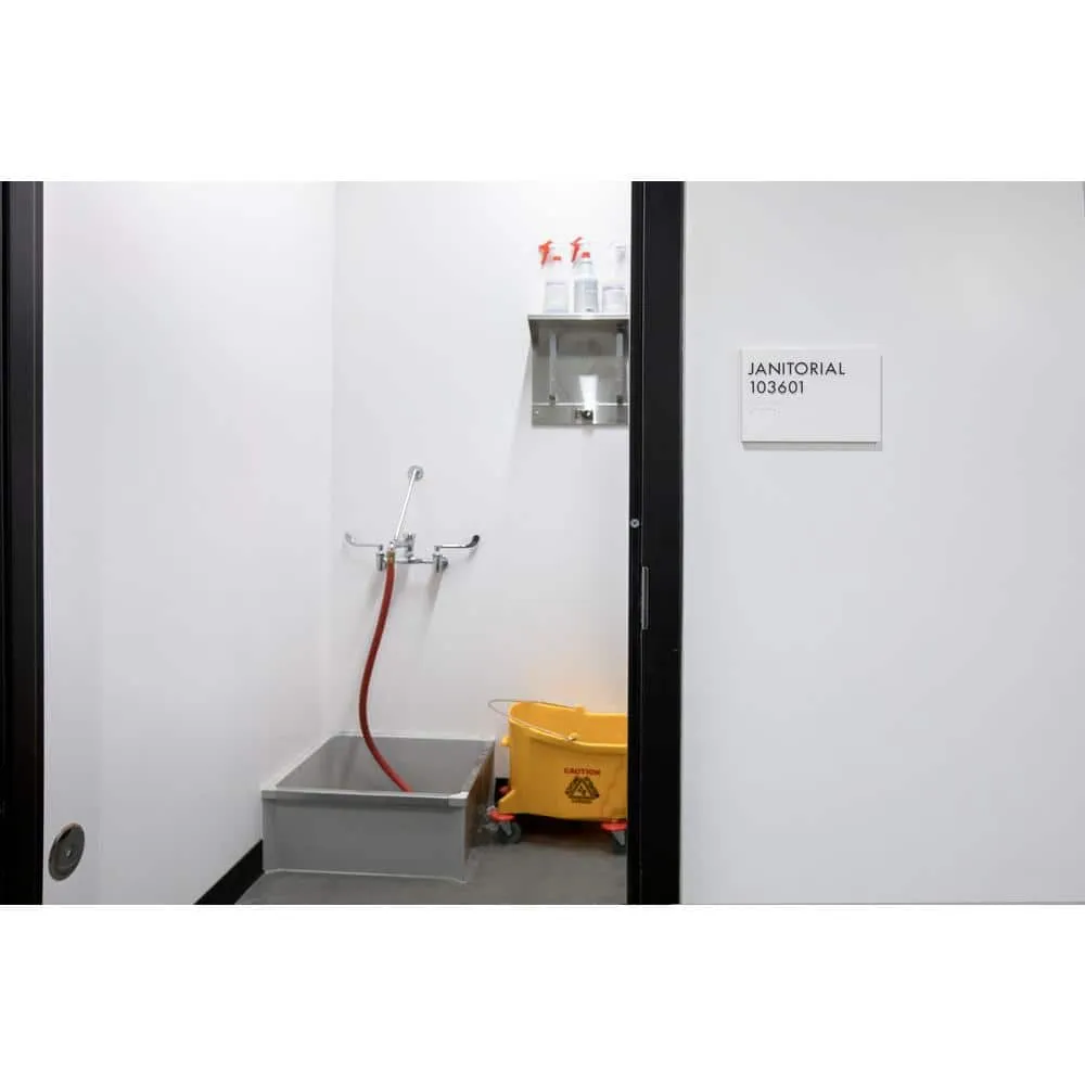 Zurn AquaSpec Wall-Mount Service Sink Faucet with Vacuum Breaker and Pail Hook - Chrome, photo 2 of 2