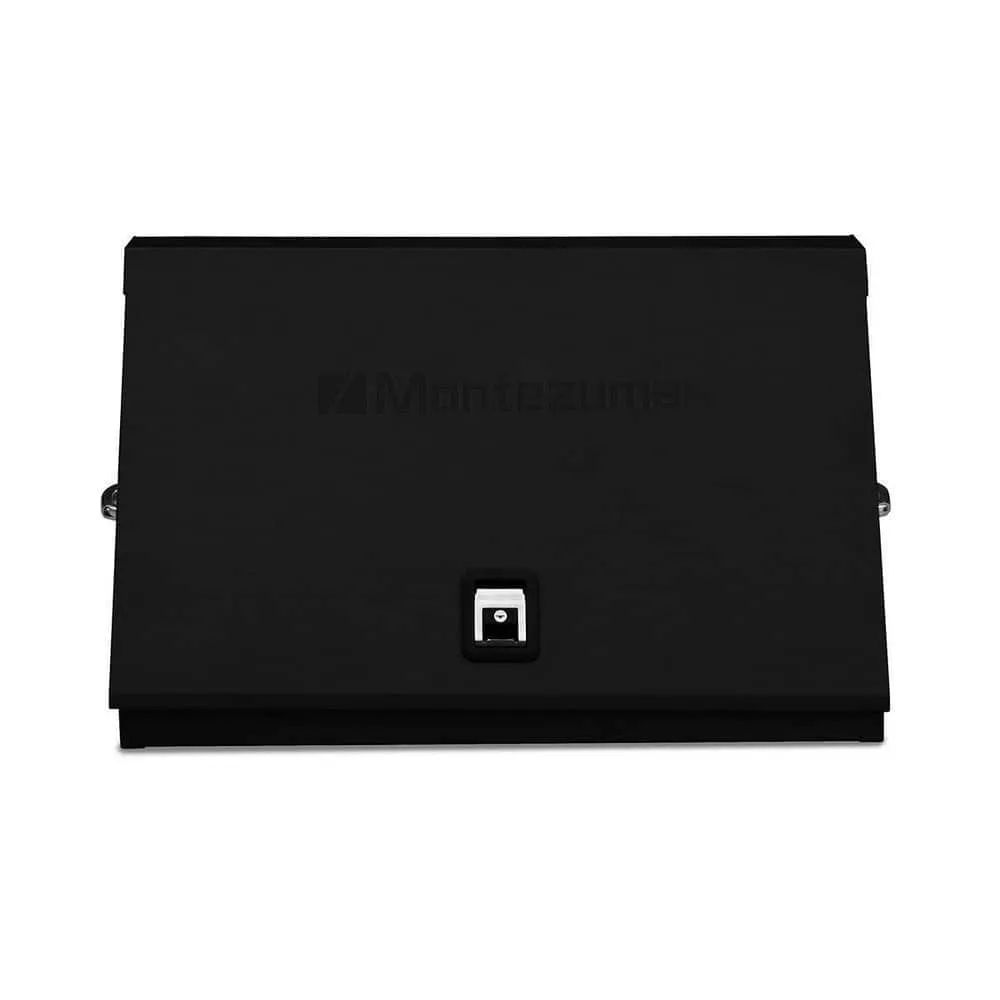 Montezuma 37 in. W x 18 in. D Portable Triangle Top Tool Chest for Sockets, Wrenches and Screwdrivers in Black Powder Coat, photo 5 of 14