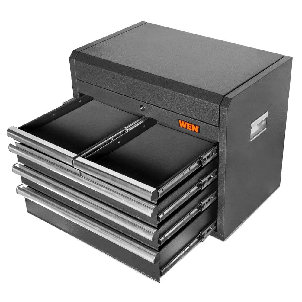 WEN 26 in. x 16 in. D Premium Tool Chest with Heavy Duty 21-Gauge Powder-Coated Steel Construction, photo 4 of 6