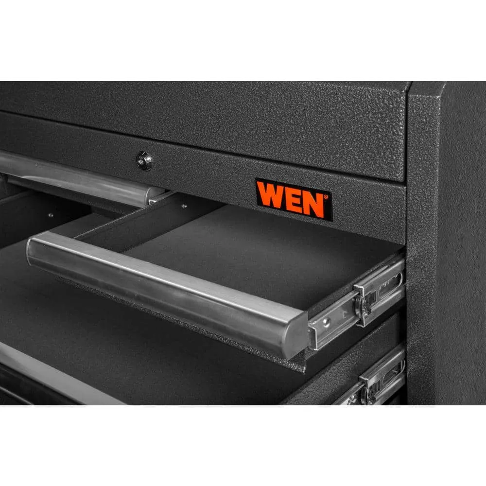 WEN 26 in. x 16 in. D Premium Tool Chest with Heavy Duty 21-Gauge Powder-Coated Steel Construction, photo 5 of 6