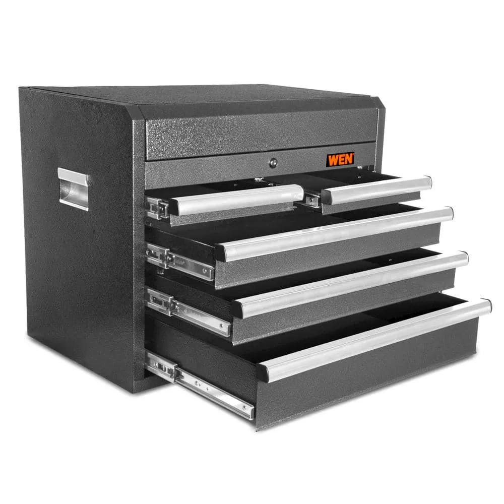 WEN 26 in. x 16 in. D Premium Tool Chest with Heavy Duty 21-Gauge Powder-Coated Steel Construction, photo 3 of 6