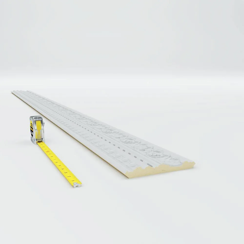 Ekena Millwork 4-3/4 in. x 4-3/4 in. x 94-1/2 in. Polyurethane Wakefield Crown Moulding, photo 6 of 14
