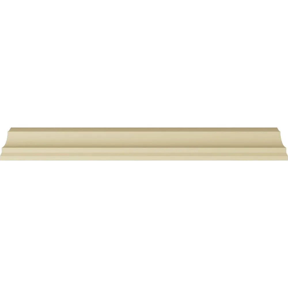 Ekena Millwork 4-1/4 in. x 4-1/4 in. x 94-1/2 in. Polyurethane Winston Crown Moulding, photo 4 of 14