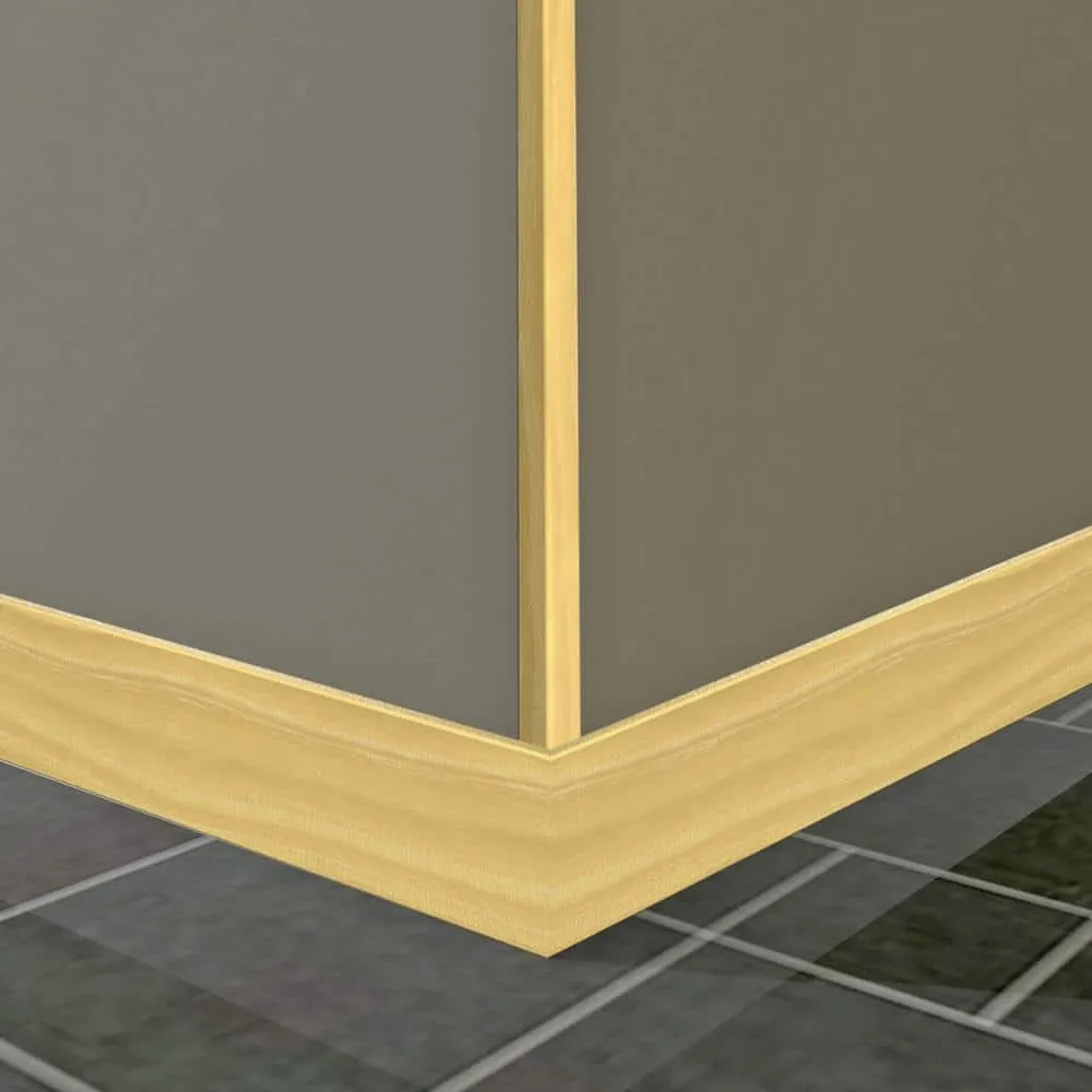 Alexandria Moulding 11/16 in. D x 4-9/16 in. W x 84 in. L Pine Wood Finger-Joint Jamb Moulding Pack (3-Pack), photo 2 of 2