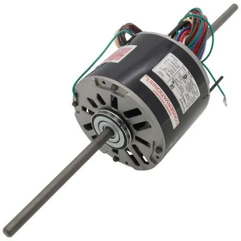 RA1036 5-5/8" Double Shaft Fan/Blower Motor (208-230V, 1075 RPM, 1/3 HP)