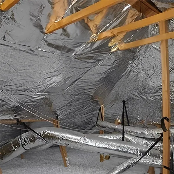 Super R Diamond Non-Perforated Radiant Barrier Reflective Insulation Foil - All Sizes, photo 3 of 3