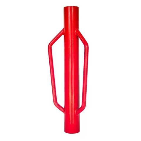 2.5 × 8 × 30 in Steel T-Post Driver with Offset Handle
