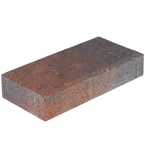 Holland 7.87 in long · 3.94 in wide · 1.77 in high 45 mm Red Charcoal Concrete Paver