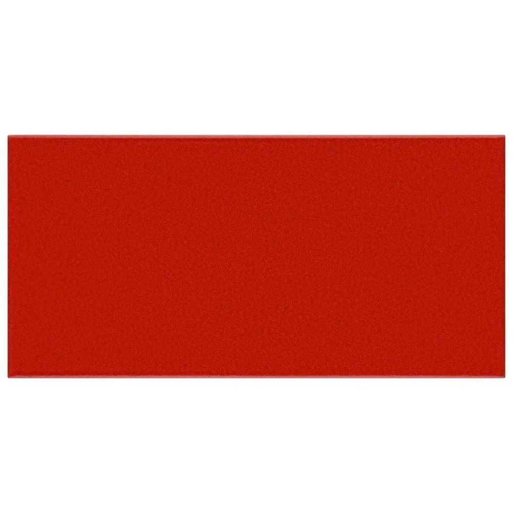 Merola Tile Projectos Bold Red 3-7/8 in. x 7-3/4 in. Matte Ceramic Subway Floor and Wall Tile (11.0 sq. ft. / Case), photo 5 of 8