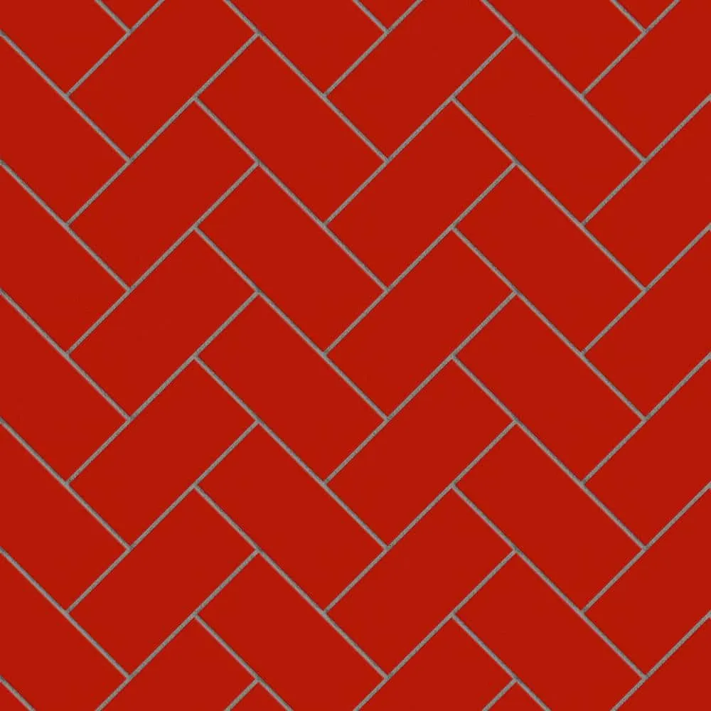 Merola Tile Projectos Bold Red 3-7/8 in. x 7-3/4 in. Matte Ceramic Subway Floor and Wall Tile (11.0 sq. ft. / Case), photo 8 of 8