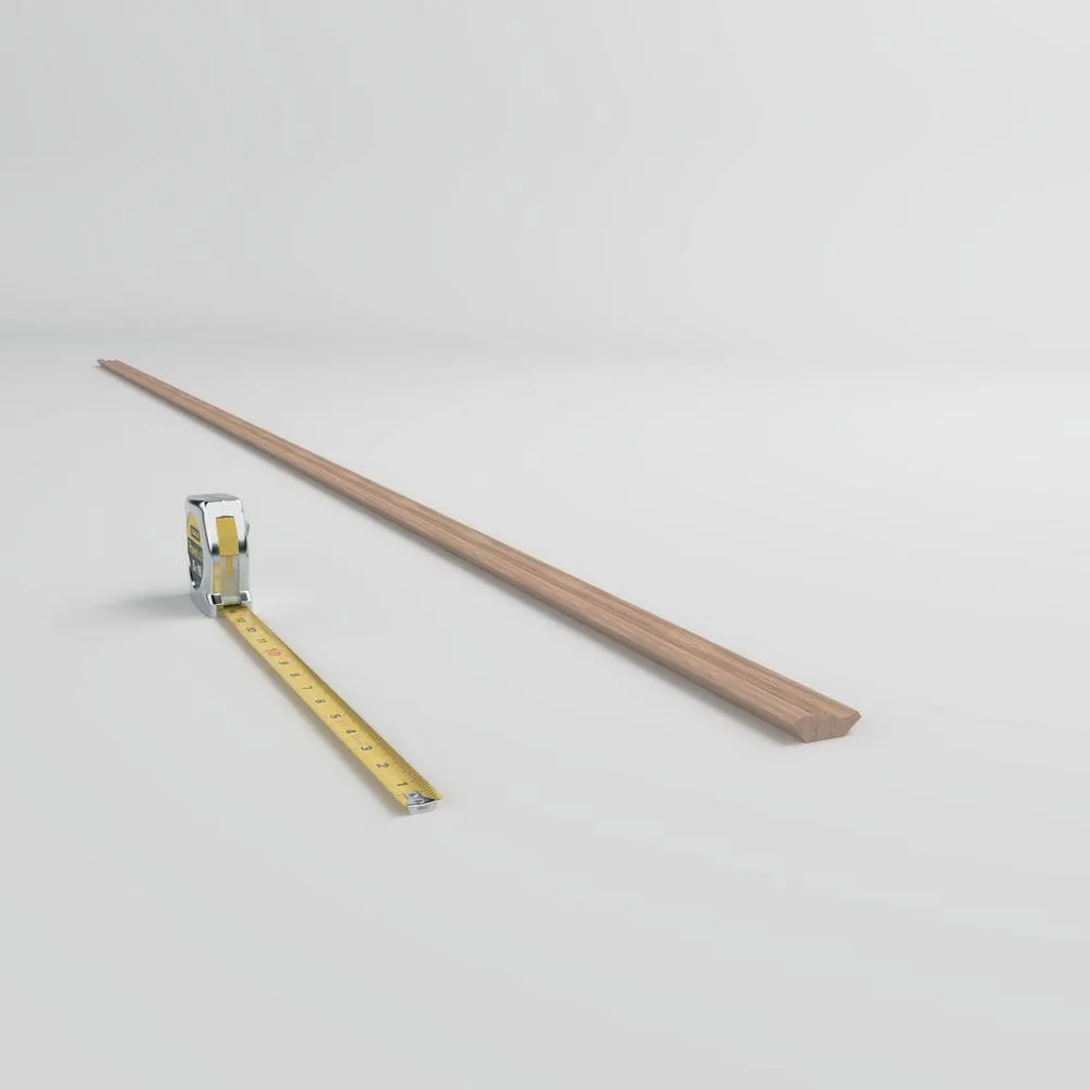 Ekena Millwork WM75 0.56 in. D x 1.63 in. W x 96 in. L Wood Red Oak Crown Moulding, photo 6 of 13