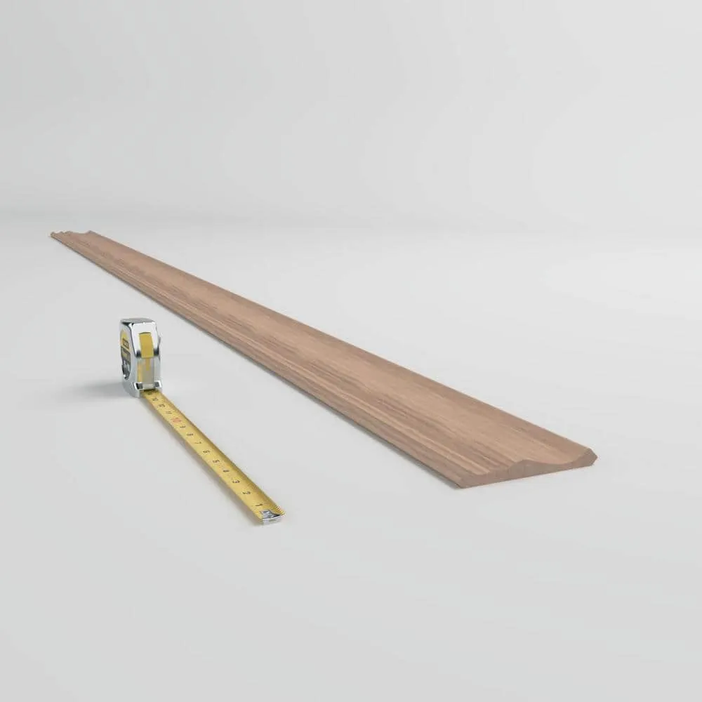 Ekena Millwork WM45 0.59 in. D x 5.25 in. W x 96 in. L Wood (Red Oak) Crown Molding, photo 6 of 13