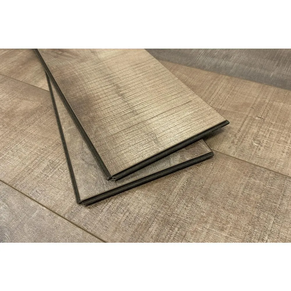 Montserrat Summa Refined Brass 14 mm T x 7.75 in. W HDF Waterproof AC5 Click Lock Laminate Wood Flooring (23.09 sq. ft./case), photo 7 of 9