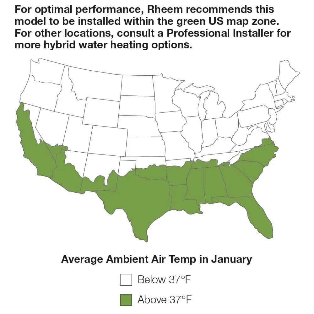Rheem ProTerra 80 Gal. Smart Heat Pump Water Heater with Leak Detection, photo 4 of 13