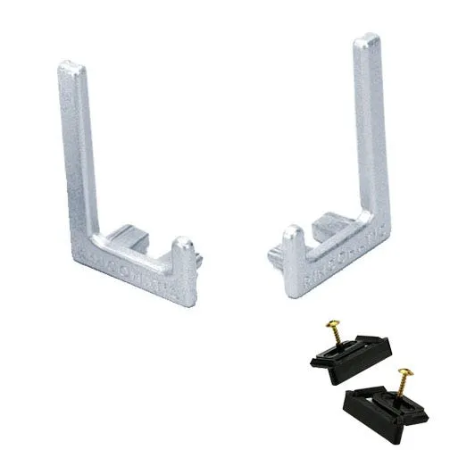 Rincomatic Syma32 End Cap Set, Right and Left with Clips, 8 Finishes, photo 7 of 8