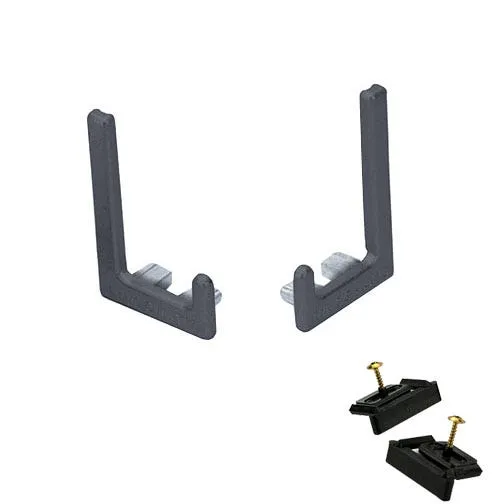 Rincomatic Syma32 End Cap Set, Right and Left with Clips, 8 Finishes, photo 5 of 8