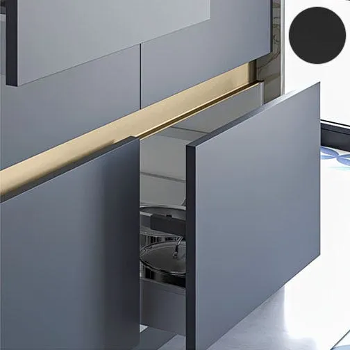 Rincomatic Traditional Gola Profile Handle, C-Channel or L-Channel, 2670 mm or 2950 mm, Matte Gold and More, photo 3 of 12