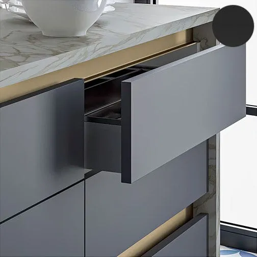 Rincomatic Traditional Gola Profile Handle, C-Channel or L-Channel, 2670 mm or 2950 mm, Matte Gold and More, photo 4 of 12