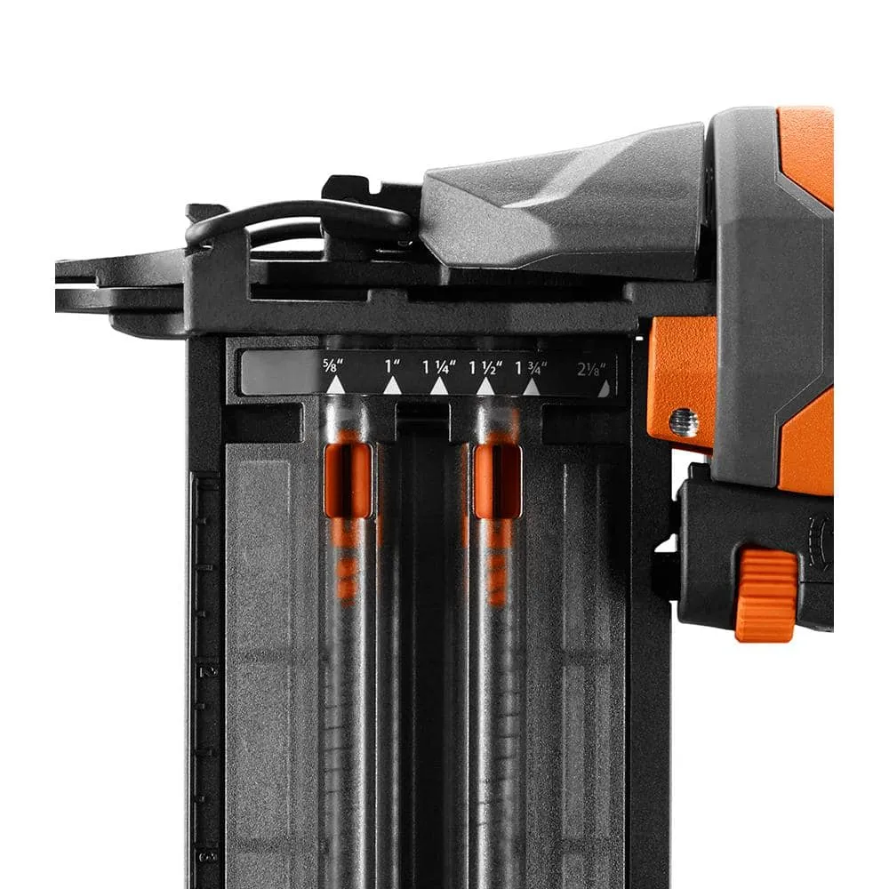 RIDGID Pneumatic 18-Gauge 2-1/8 in. Brad Nailer and 23-Gauge Headless Pin Nailer, photo 5 of 12