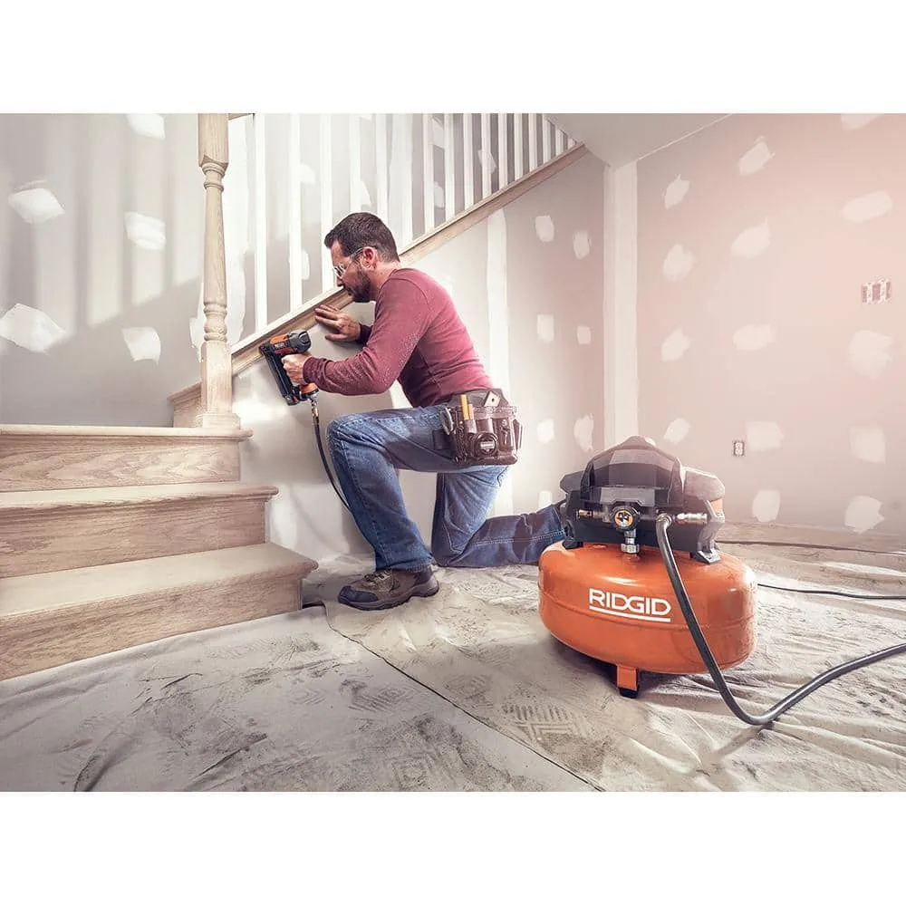 RIDGID Pneumatic 18-Gauge 2-1/8 in. Brad Nailer and 23-Gauge Headless Pin Nailer, photo 12 of 12